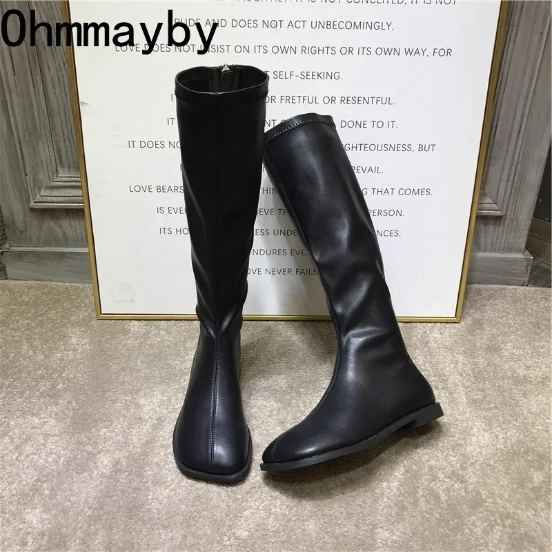 Street Style Stretch Women Kne - Winter Fashion Women Boots recension och pris