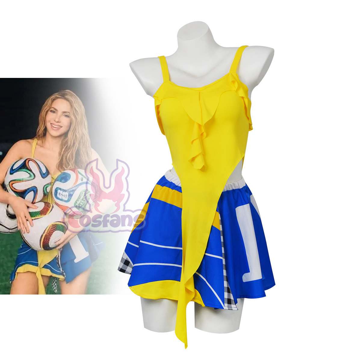 Sexy Cheerleader Costume Crop  - Pleated Skirt Women recension och pris