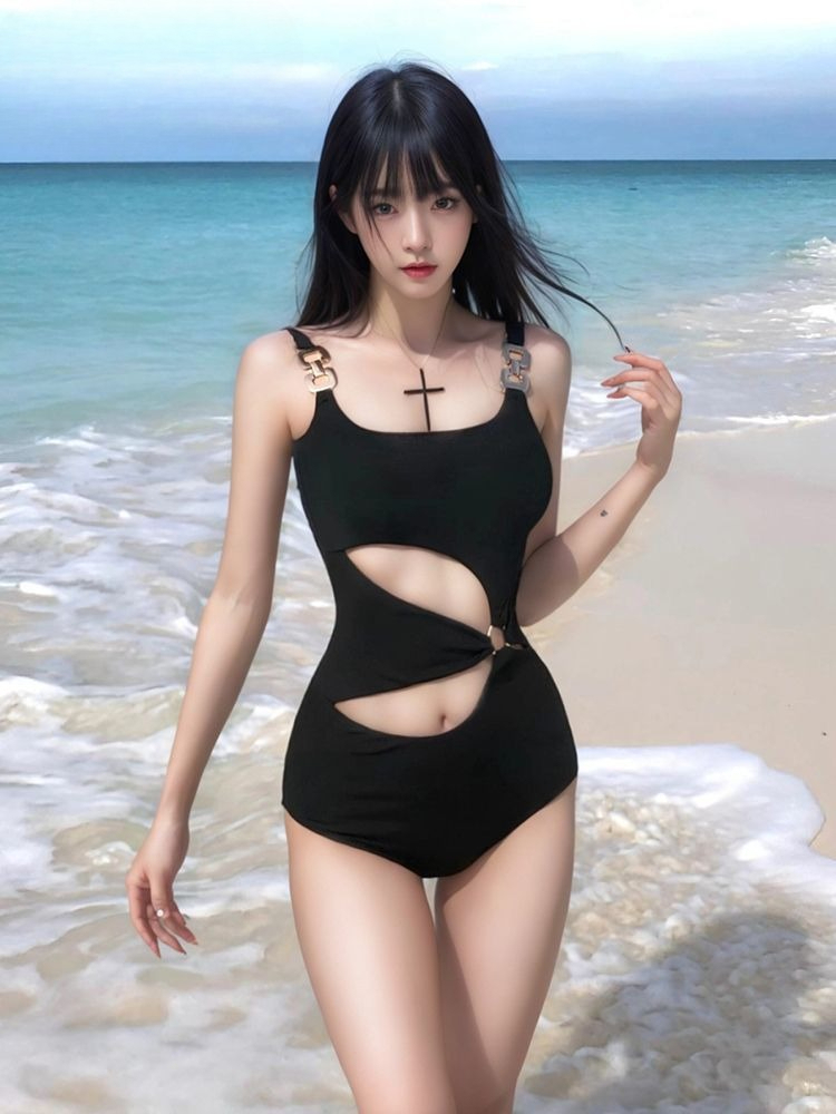 Sexy Cutout Monokini Women 202 - Women'S Fashion Middle Ages recension och pris