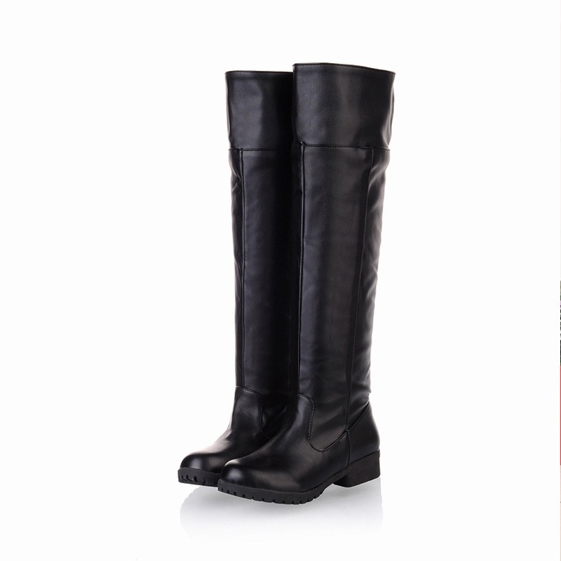 Long Boots Woman Round Toe 3cm - Women Fashion Over 50 recension och pris