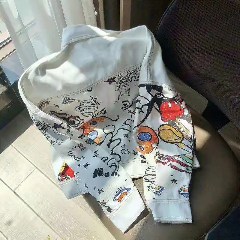 Korean Female Fashion Leisure  - Women Fashion Jeans Top recension och pris