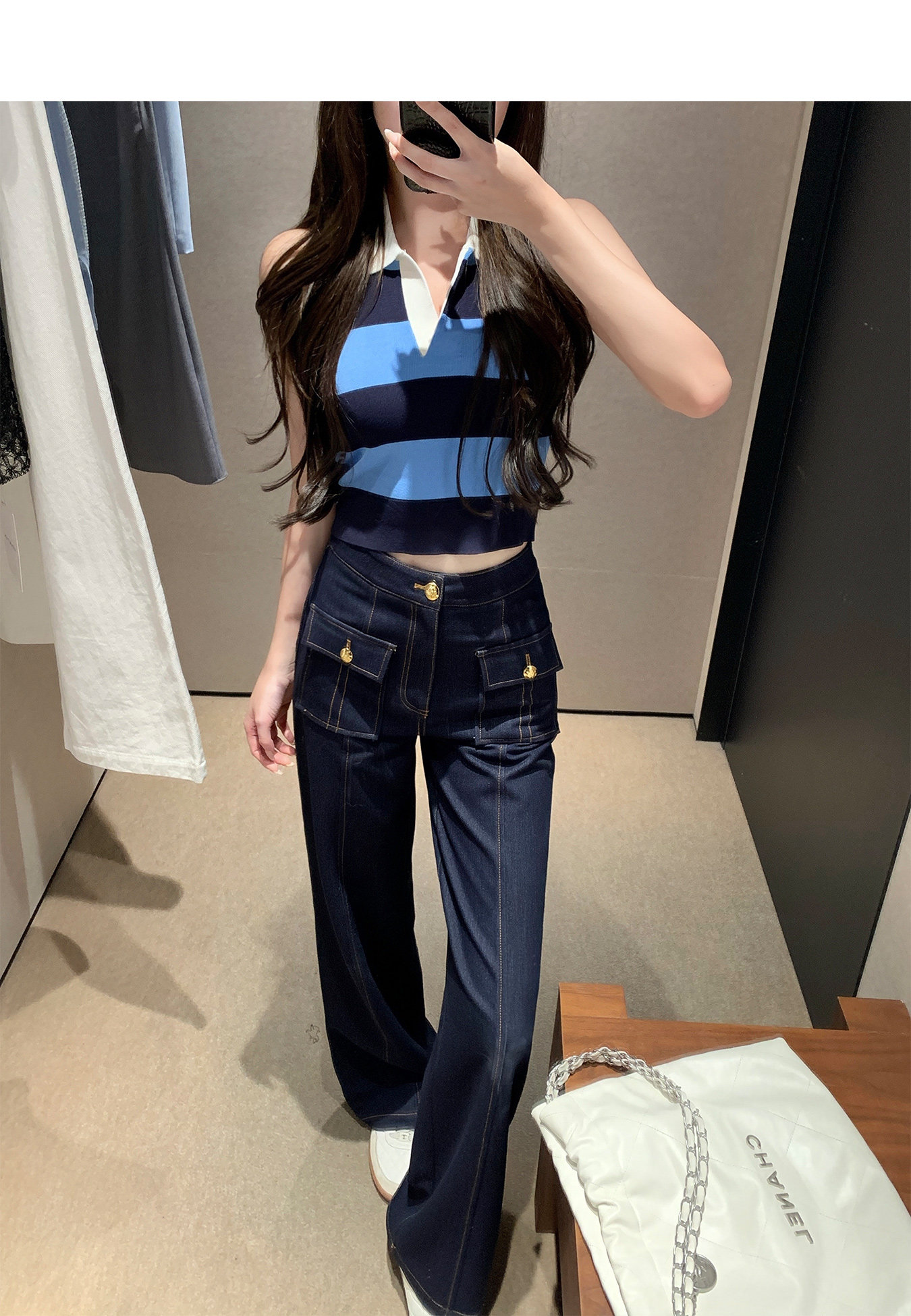 Y2K 2026 new button retro jean - Women Fashion Jeans Top recension och pris