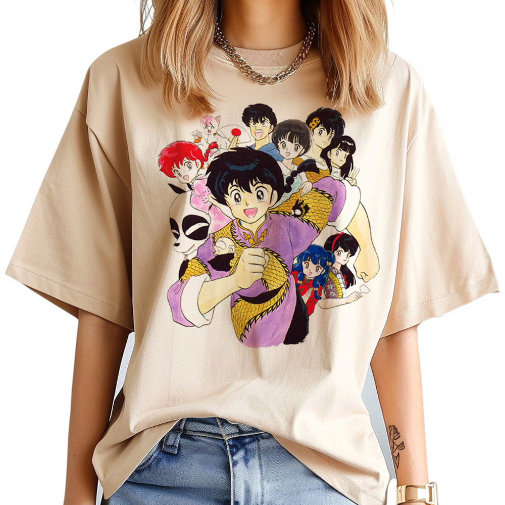 Ranma top tees teen Retro 80s  - Women'S Fashion From The 80S recension och pris