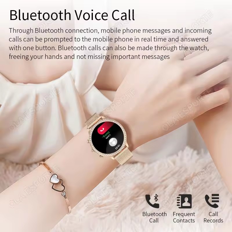 Elegant Ladies' Smartwatch Blu - Women Fashion Online recension och pris
